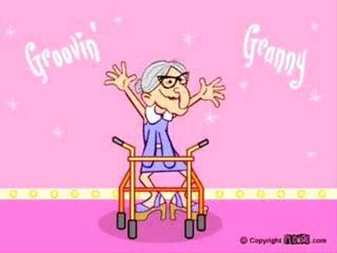 sexy grandma cartoon