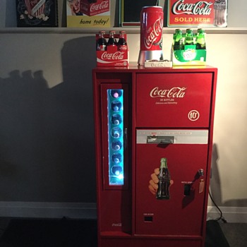vintage coke fountain machine