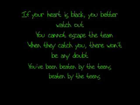 titans lyrics song teen theme