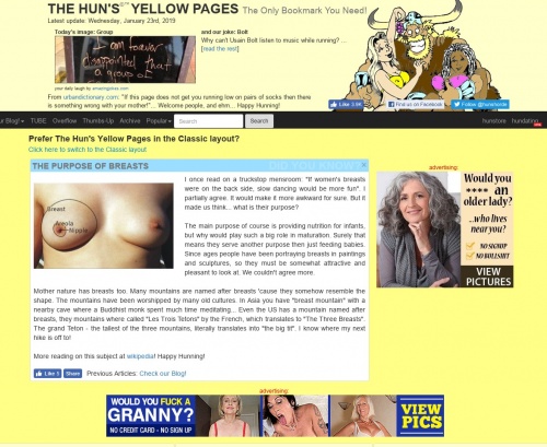 porn pages yellow huns