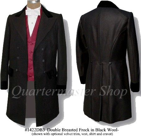 double coats breasted western