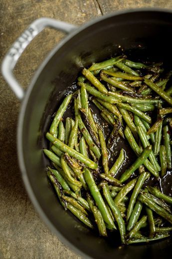 steamed asian bean green recipe