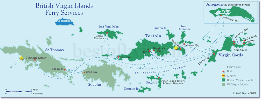 ferries between virgin islands