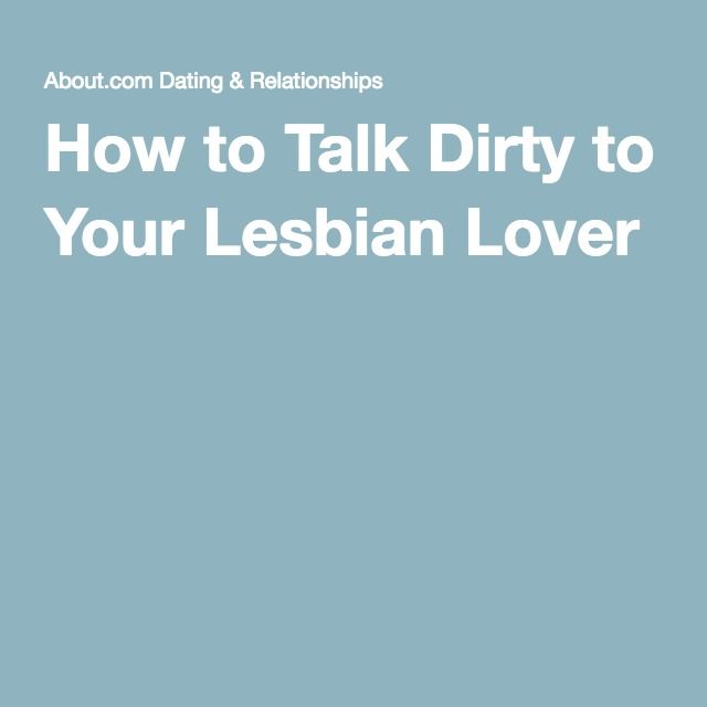 talk dirty lesbians for
