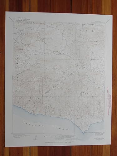 vintage california topo maps usgs
