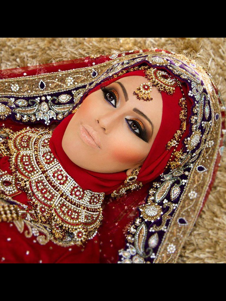 hijabi asian brides