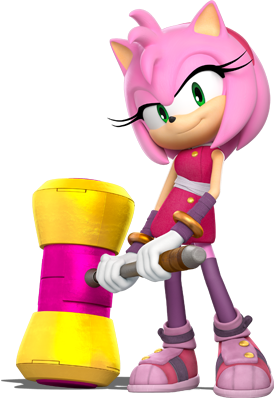 sonic and sonic amy boom