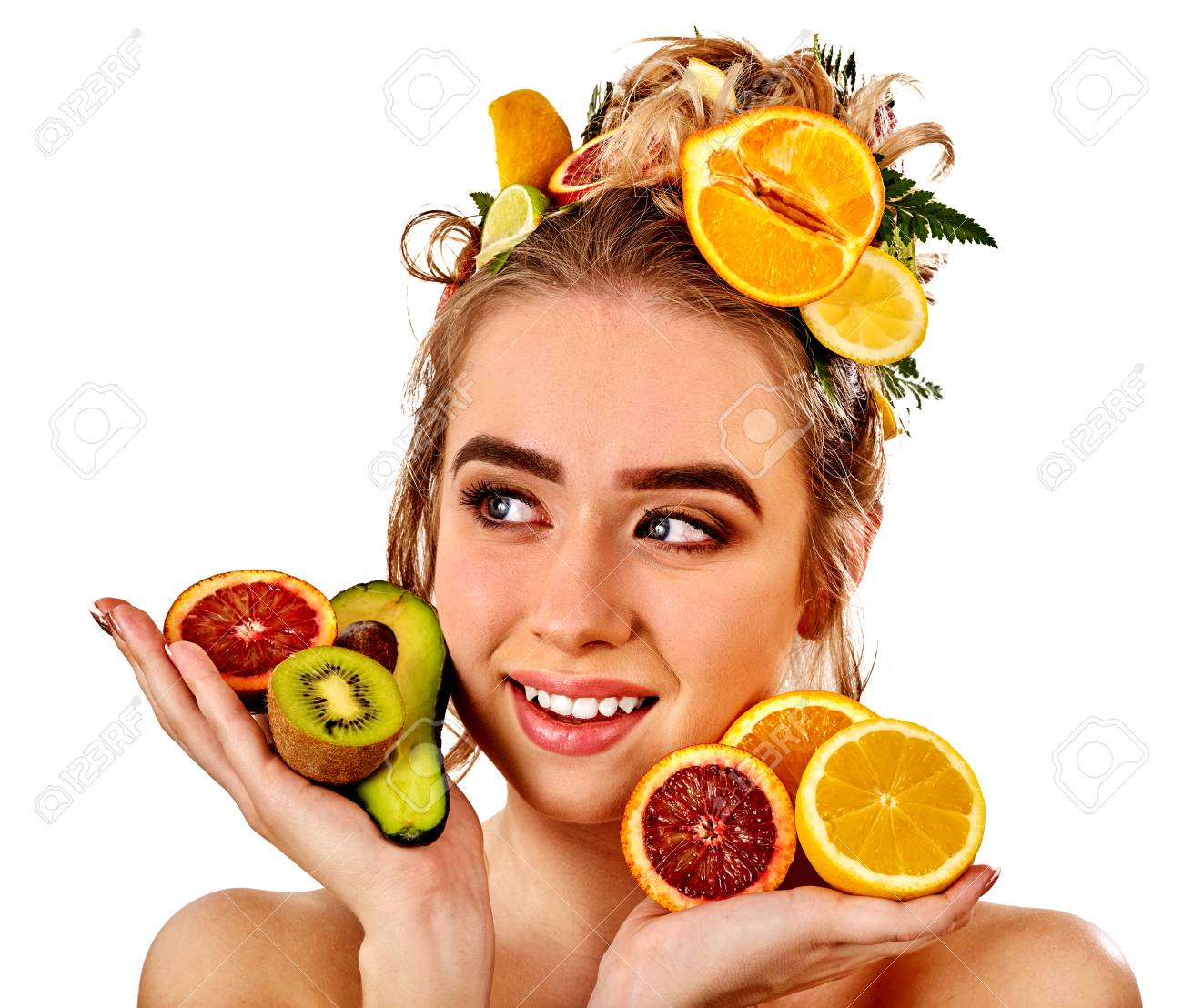 mask fruits facial