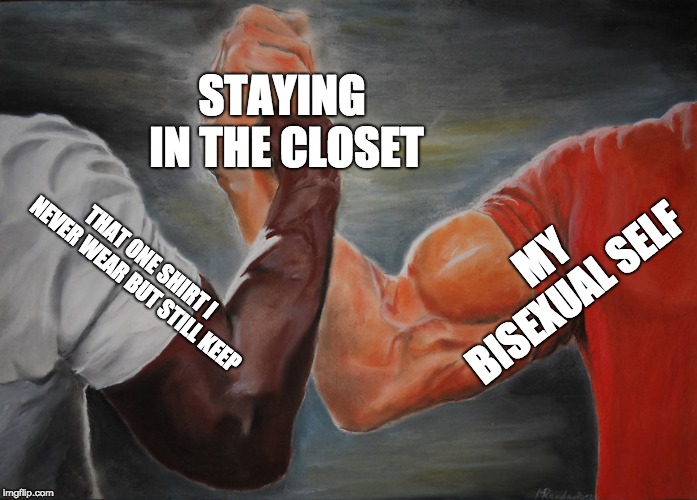 the closet in bisexual