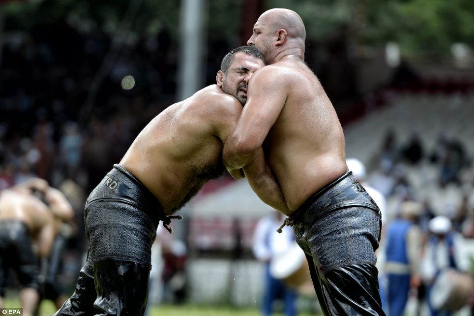 turkish wrestling nude