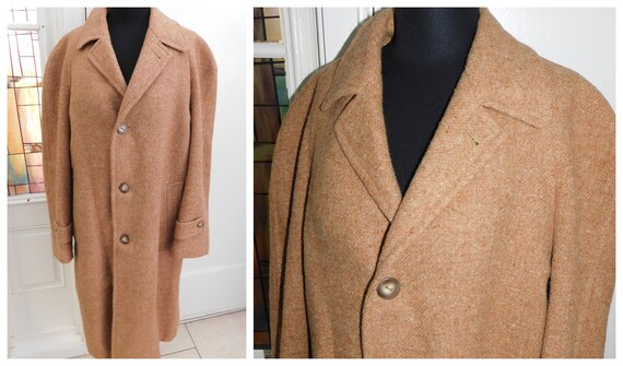 vintage tweed harris coat swing