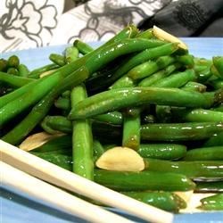 steamed asian bean green recipe