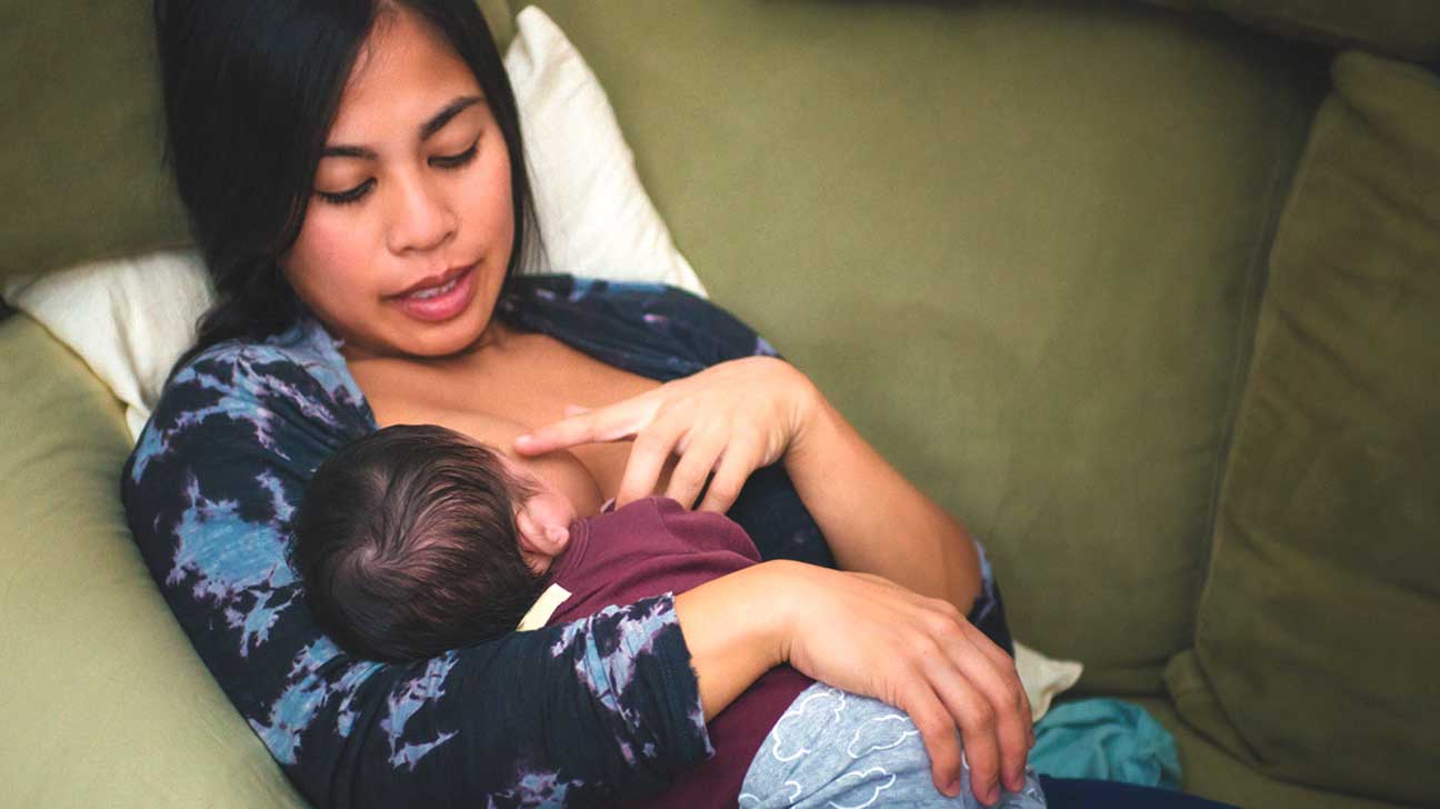 adult breastfeeding women