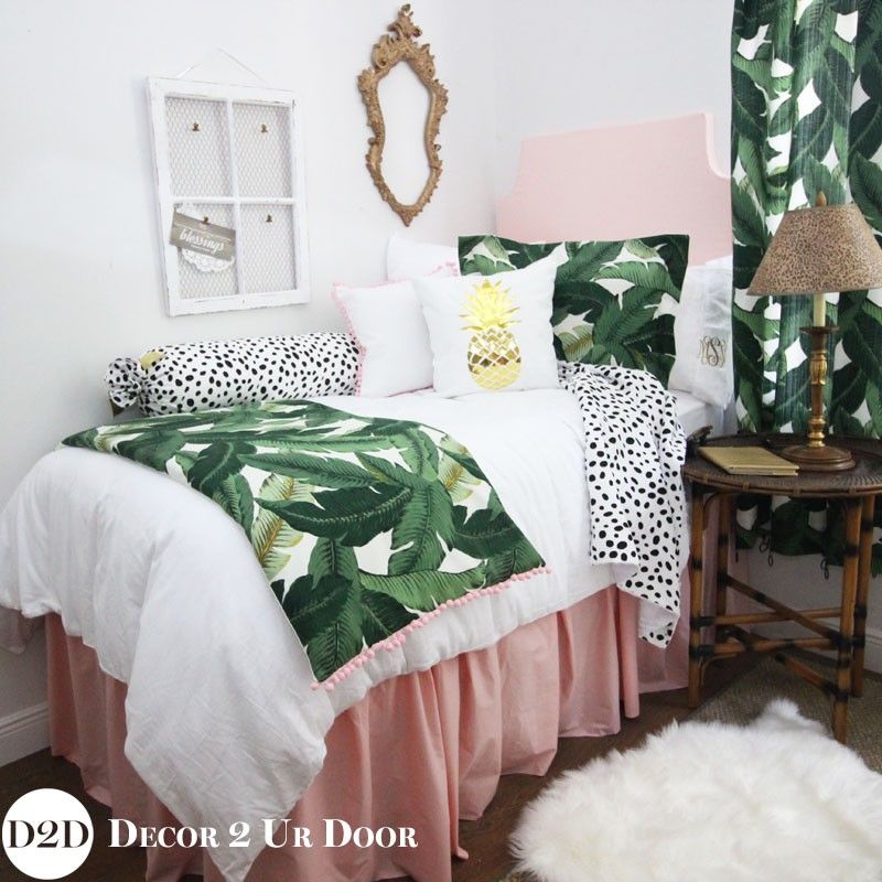 teen tropical bedroom