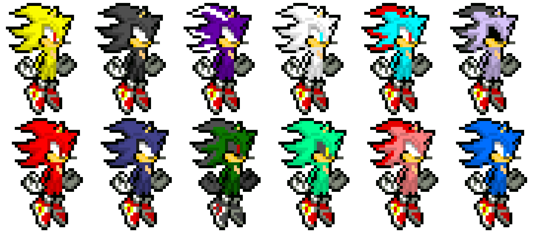 all sonic transformations