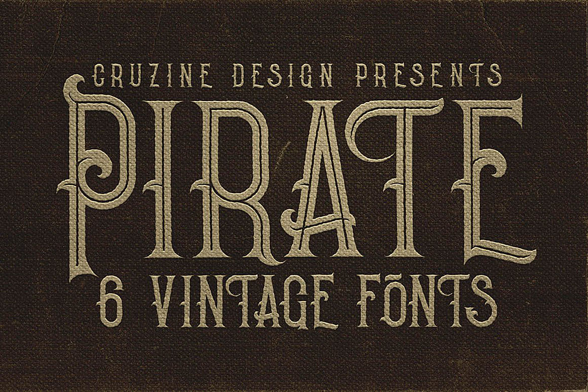 style vintage fonts