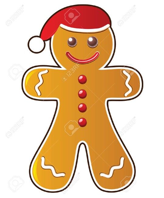 pictures cartoon man gingerbread