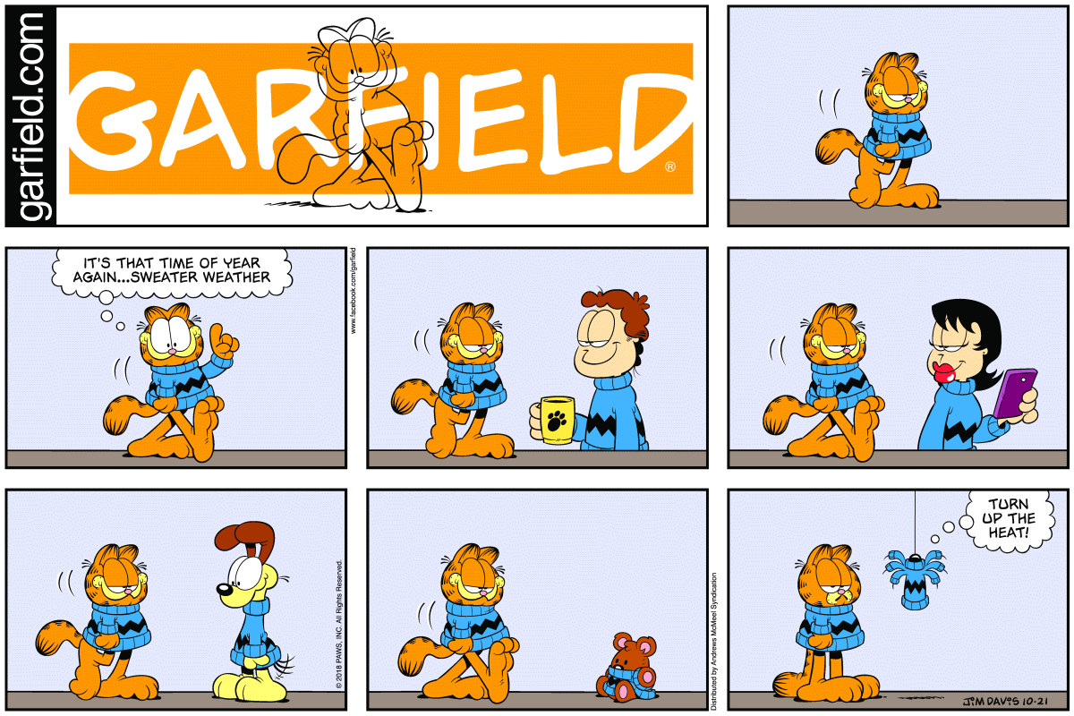 garfield the comic strip
