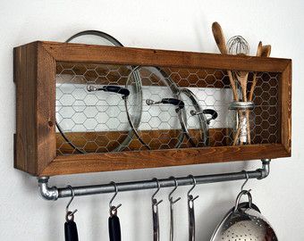 decorative holder pot vintage rack